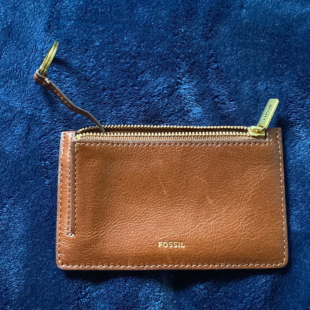 Fossil Card holder with key chain